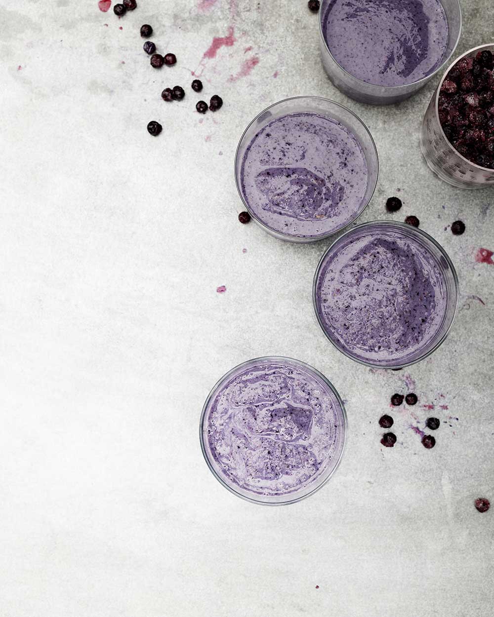 3 vegan treats Gwyneth Paltrow Blueberry smoothie