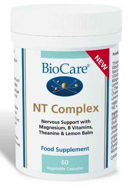 Biocare NT Complex Product shot-How to relieve stress without drugs - the expert's guide