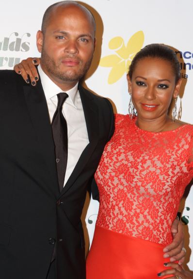 Mel B with Stephen Belafonte