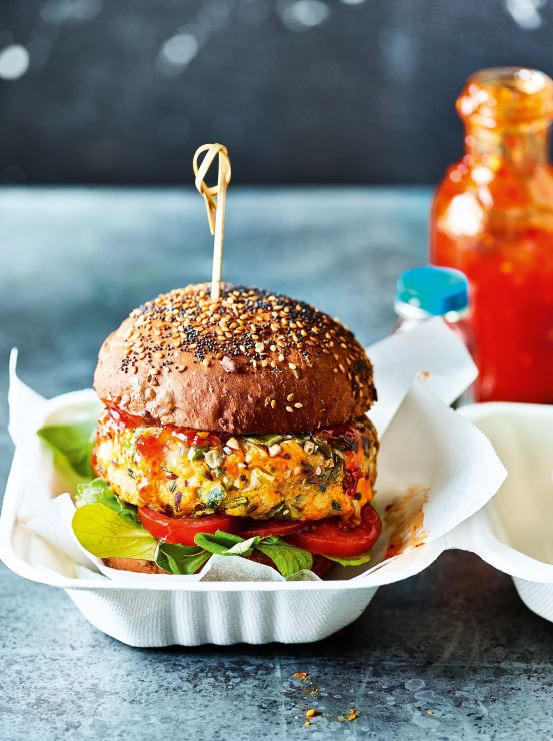 3 healthy recipes we love from Gemma Atkinson's new cookbook Gemma Atkinson Veggie burger