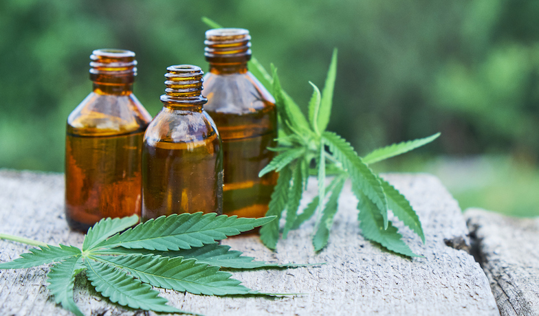 cbd oil, benefits, hemp leaves, in text