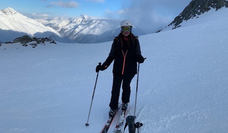 spa and ski, austrian tyrol, sharon skiing