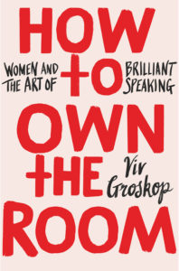 How to Own the Room HB copy viv public speaking tips in text