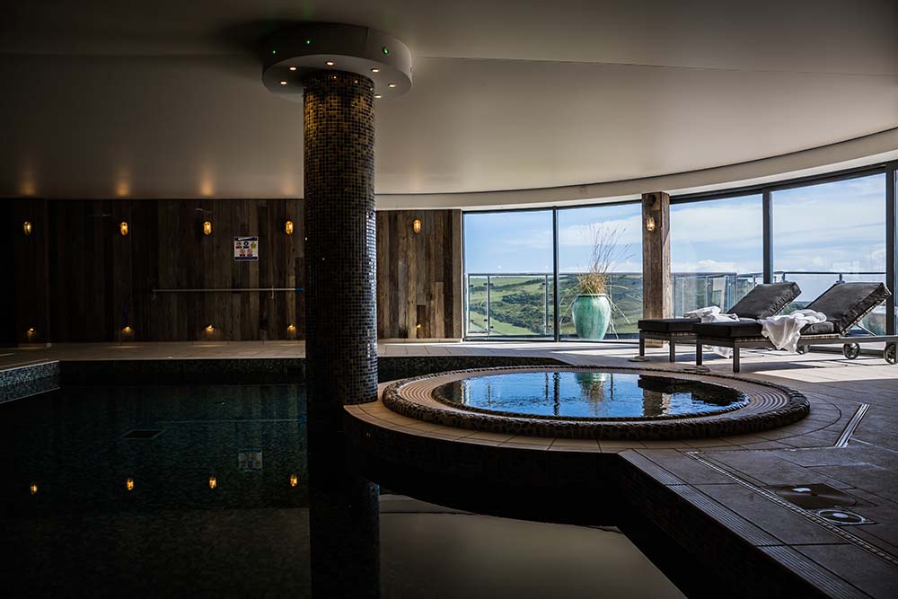 Indoor pool with jacuzzi gara rock hotel spa review