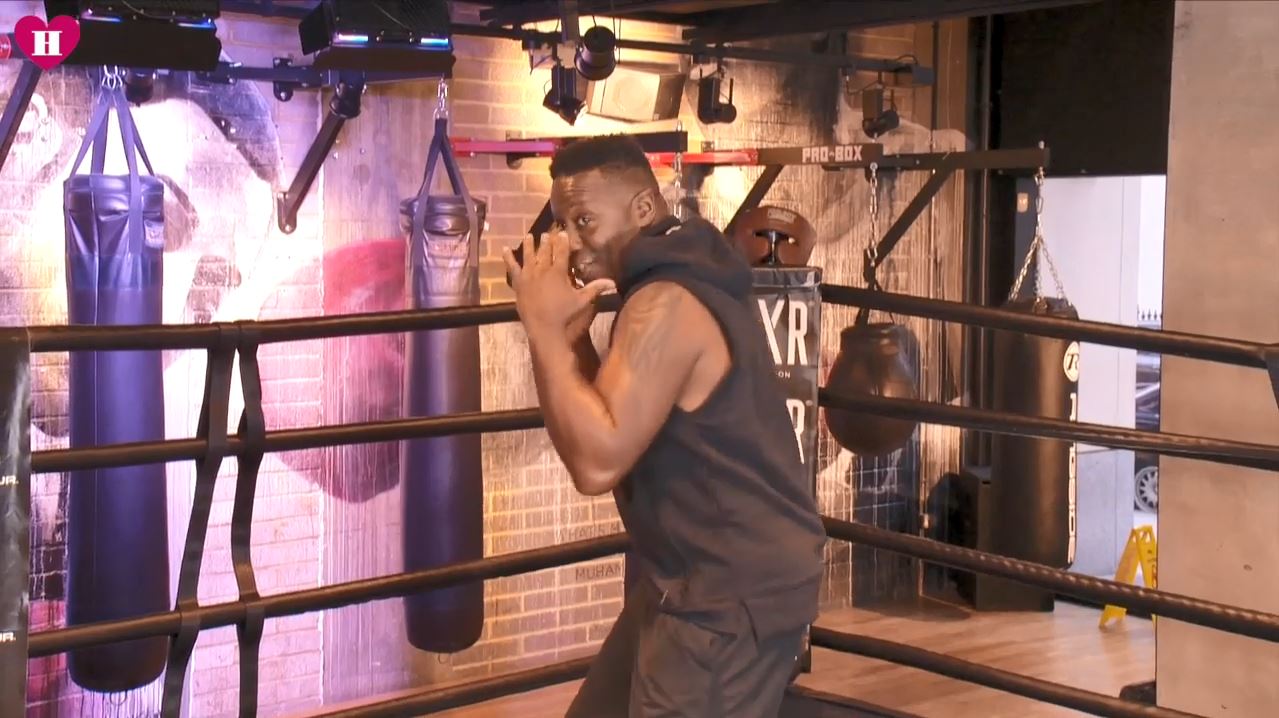 how to block boxing school