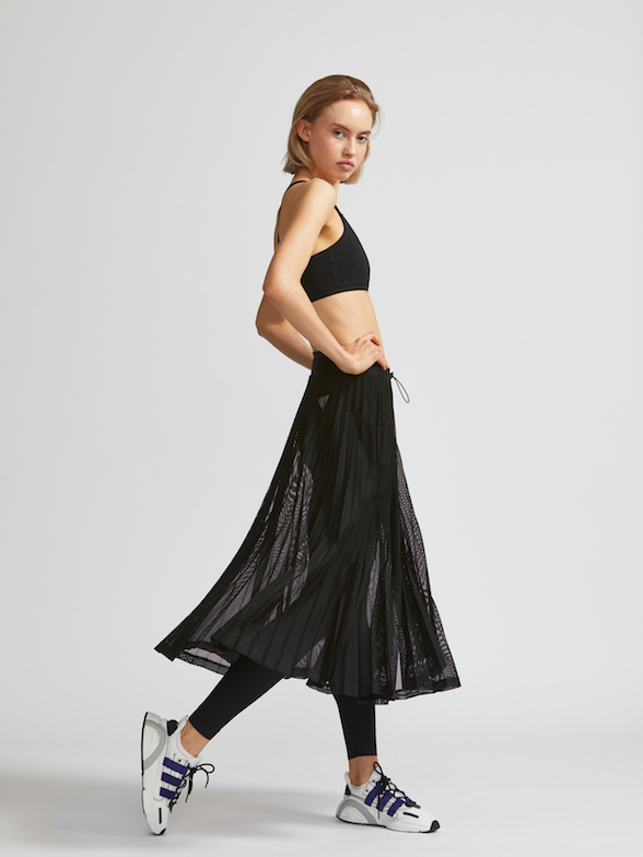 athleisure trends lucas-hugh-pivot-pleated-skirt_272