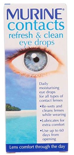 Murine eye drops