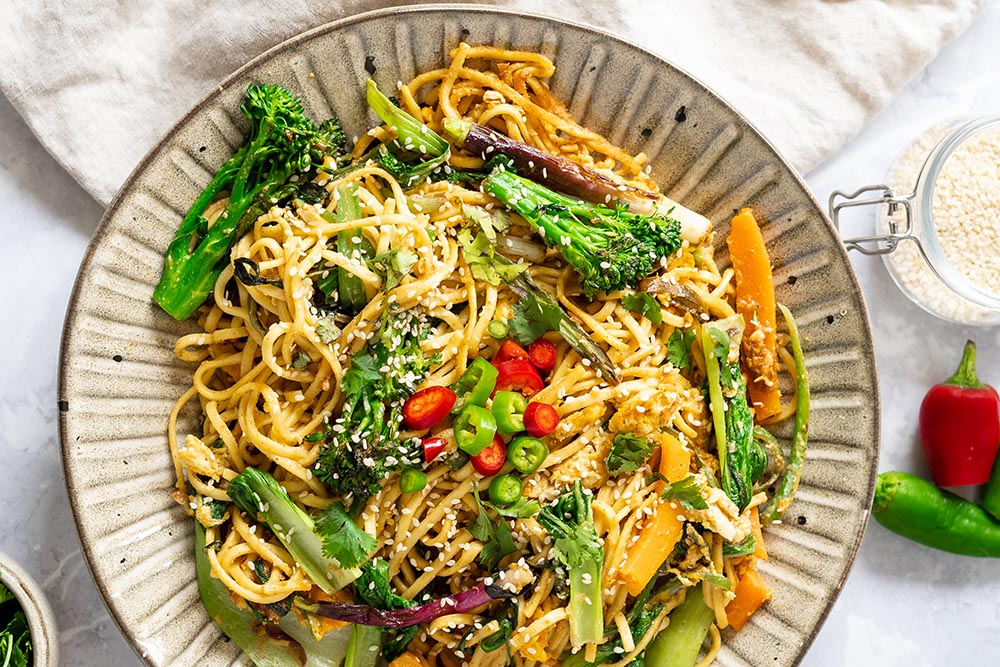 Emma Hanton Peanut stir fry