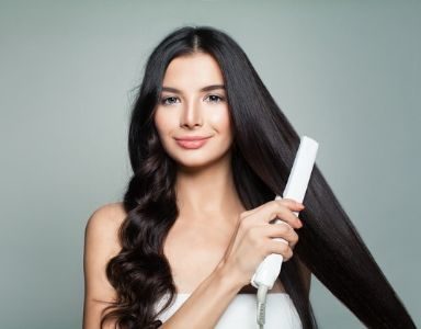 how to straighten your hair with minimal damage - featured