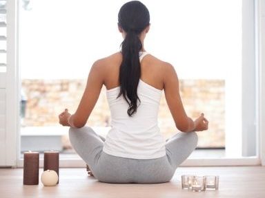 guided meditation for relationships - meditating by window - guided meditation - featured