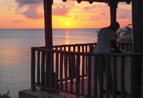 why st lucia should be on your travel list - sunset massage - in post