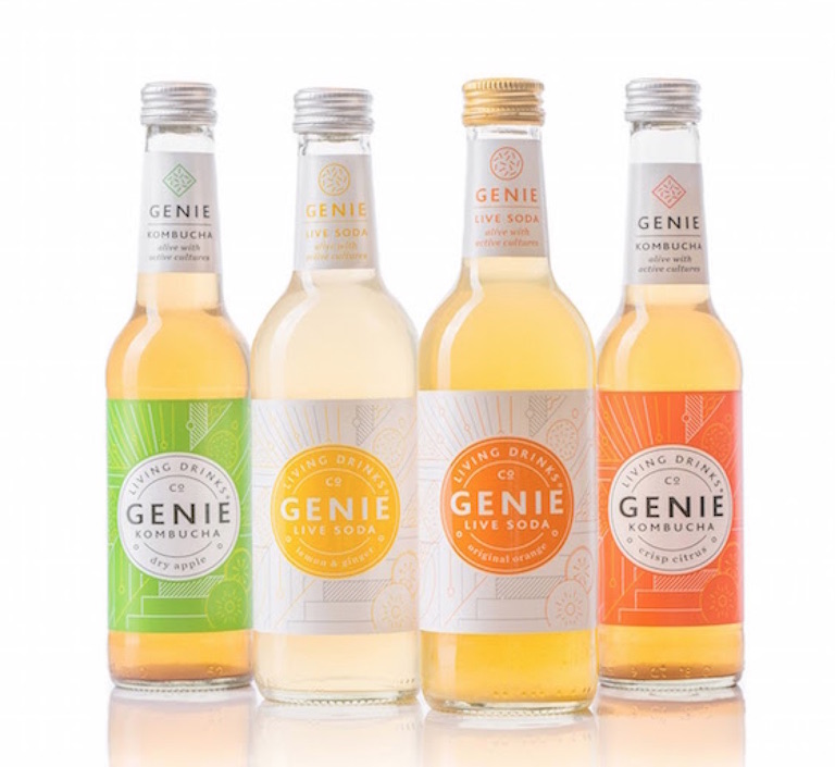 Genie Living Drinks best tasting kombucha