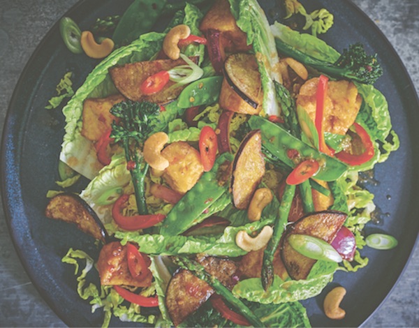 Warm Chilli tofu salad healthy recipes wagamama