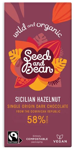 hazelnut seed and bean