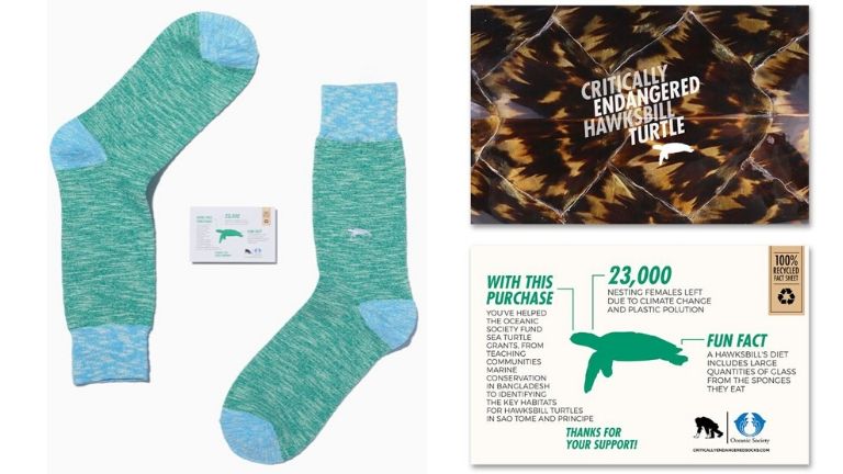 Endangered socks xmas gift guide