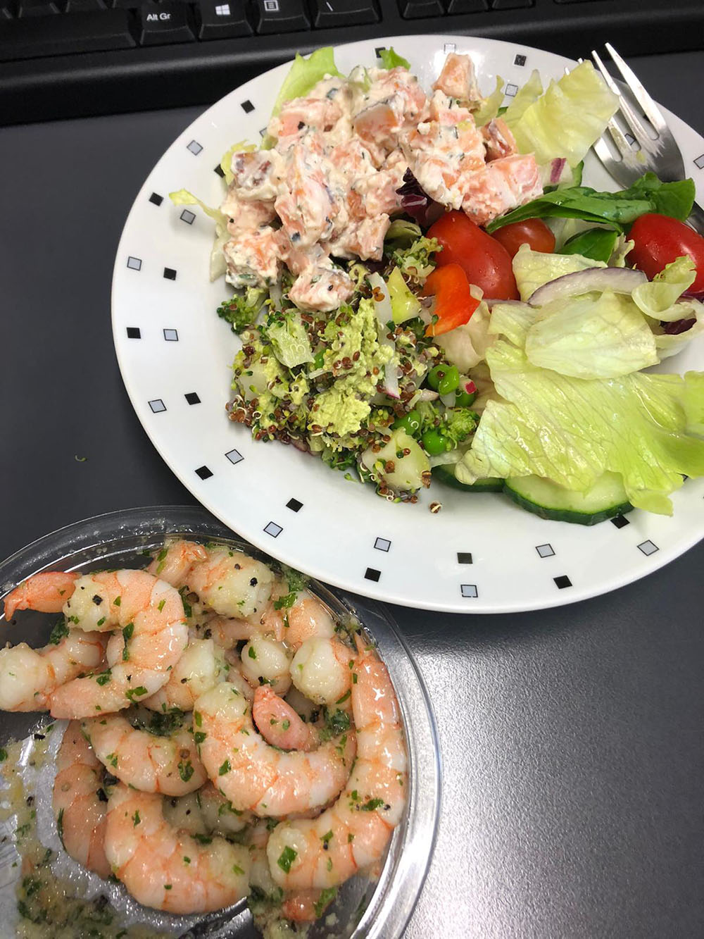 food transformation dina prawns protein