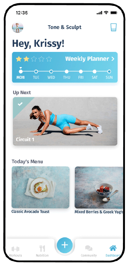 tone and sculpt app new