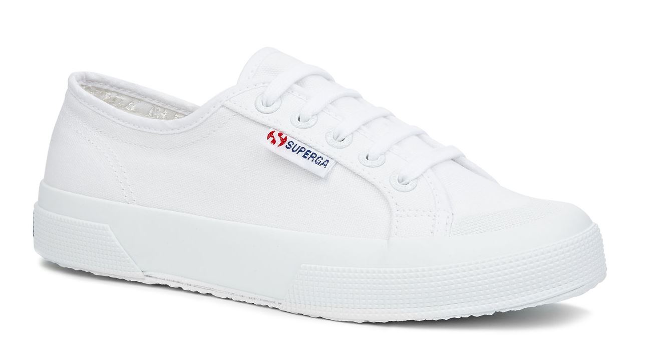 superga white canvas