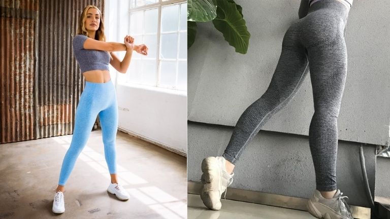 Lukafit Squat-Proof Leggings (Sunrise Ombré)—Conversation Sparking