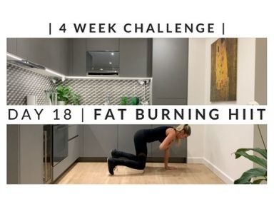 Home Workout Challenge for body and mind day 18 FEATURED