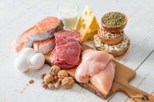 how to get fit at 50 eat protein