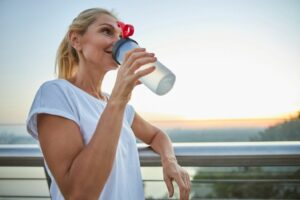 how to get fit at 50 stay hydrated