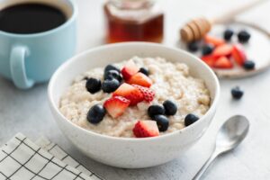 porridge with fruite