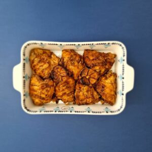 Paprika chicken blue