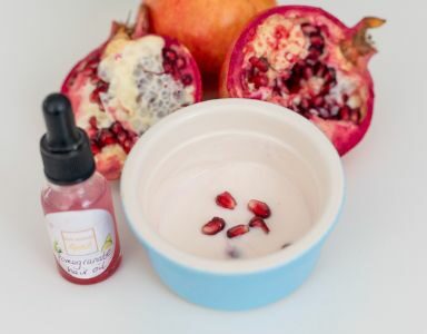 Anti-Ageing April Recipe #8 Pomegranate Hair and Scalp Mask FEATURED