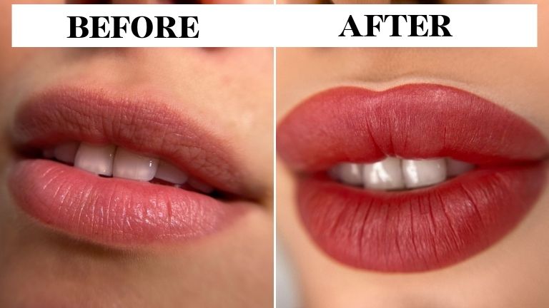 Permanent Lip Tattoo All About Lip Blushing  Body Art Guru