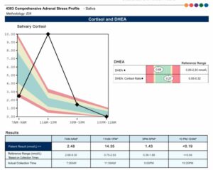 chronic stress and cortisol chart adrenal protocol