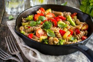 wholegrain pasta comfort food