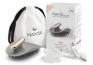 beauty products manta vibrating hairbrush