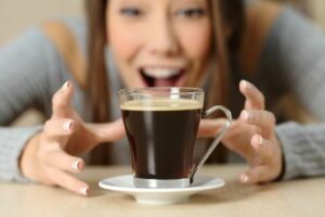 coffee cravings physical symptoms of stress